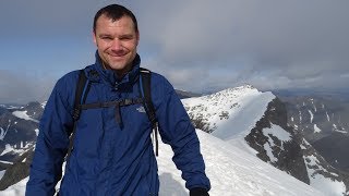 Swedens highest mountain  Kebnekaise 2106m Tallest highest mountain in Sweden Kebnekaise Climb [upl. by Halehs]