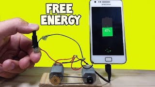 Free Energy Mobile Phone Charger [upl. by Einram529]