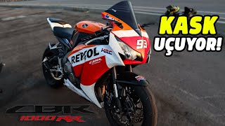 CBR 1000RR İLE İLK KEZ GAZLADIM  MOTOVLOG 172 [upl. by Barram282]