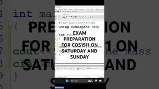 COS1511 EXAM PREPARATION FOR 2024 cos1511unisauniversity [upl. by Kataway]