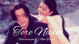 Tere Naam Title song  Satyam  Udit Narayan amp Alka Yagnik  Salman Khan amp Bhomika chawla  2024 [upl. by Sila]