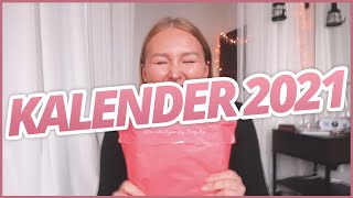 MIN KALENDER 2021  från beställning till unboxing [upl. by Notkcorb798]