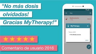 Recordatorio de medicamentos MyTherapy [upl. by Plume]