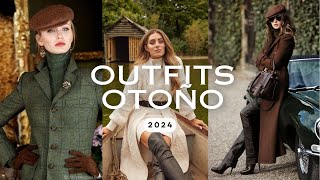 4 OUTFITS ELEGANTES para OTOÑO 2024  Looks clásicos [upl. by Terrena]