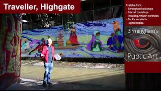 Birminghams Public Art Traveller River Rea in Highgate [upl. by Aleehs429]