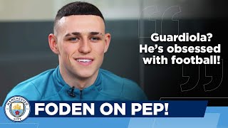 Phil Foden interview on Aguero Guardiola amp Champions League dreams [upl. by Lucky824]