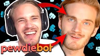 THE PEWDIEBOT IS TERRIFYING Pewdiebot  Part 1 [upl. by Neddie]