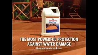 Deck Waterproofing  Keep Moisture Out with Thompsons WaterSeal [upl. by Rehpotsirhcnhoj]