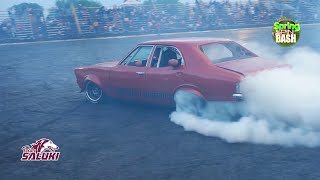 Team Omunye spinning 1JZ Ford Cortina in Kuruman [upl. by Ashwell292]