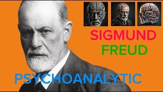 Psychoanalytic Sigmund Freud Theory of psychology brain history [upl. by Onahpets]