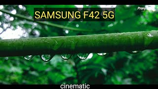 Samsung f42 5g cinematic video  Samsung f42 camera test  Samsung f42 camera  Rain [upl. by Rebor]