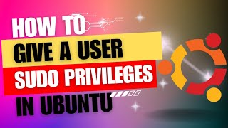 How to add a user to sudo group in ubuntu [upl. by Jemmy]