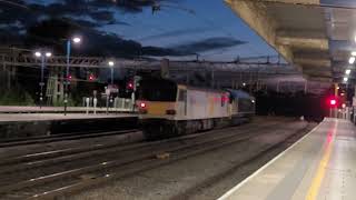 0K06  DB92s  Dyson 92011 heading back to Crewe IEMD Skip 67024 leading [upl. by Halla]