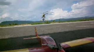 Carl Goldberg Tiger 2 RC Aircraft At Play [upl. by Ettenotna964]