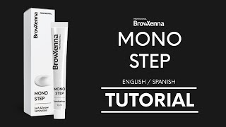 MonoStep Lamination Tutoral  English  Spanish  BrowXenna [upl. by Emya]