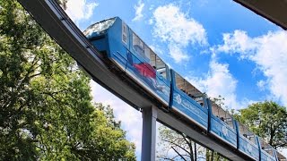 Hersheypark Monorail Park Tour On Ride POV Aerial GoPro HD Video Roller Coaster [upl. by Armin709]