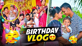 Our Sons 1st Birthday Party 😍 1 Year Birthday Celebration 🥳  Birthday Vlog  Sonu Vlogs [upl. by Neelat]