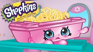 SHOPKINS Cartoon  AIRPLANE FOOD  Cartoons For Children [upl. by Pentheas]