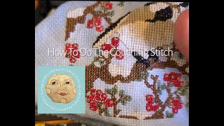 HOW TO DO COUCHING STITCH [upl. by Alol]