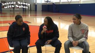 Inside Scoop with Sykes  Episode 2  Syracuse Womens Basketball [upl. by Dilan]