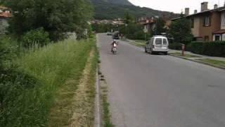 Tomos A35 Targa Moped  Top Speed [upl. by Hebbe]