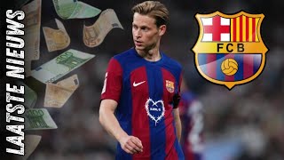 NIEUW DRAMA FRENKIE DE JONG EN BARCELONA [upl. by Asilanom276]