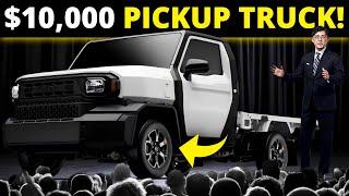 Toyota REVEALS A 10000 Pickup Truck [upl. by Ecirtel]