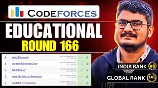 Codeforces Educational Round 166 Solution Discussion  ABCDE [upl. by Einaoj]