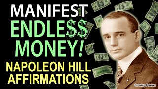 The SECRET To Manifest MONEY Napoleon Hill Affirmations  Wealth While You Sleep Meditation [upl. by Opalina]