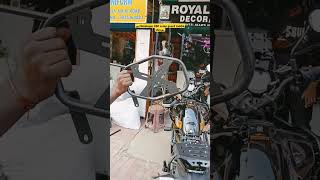 Engine guard saddle stay for Himalayan 450jamshedpurautomobileshortsmodifiedhimalyanguardvlog [upl. by Ydna]