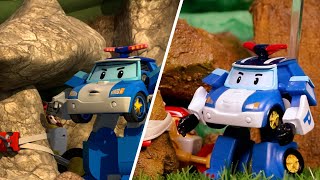 Saya Terjebak di Antara Batu  Batu Itu│Dalam Kehidupan Nyata│Robocar POLI TV Bahasa Indonesia [upl. by Corrianne]