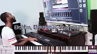 Elohim El Adonai Shammah  Piano Reharmonized [upl. by Nylarak103]