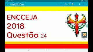 ENCCEJA 2018 questão 24 explicando efeito doppler de maneira simples [upl. by Frederigo]