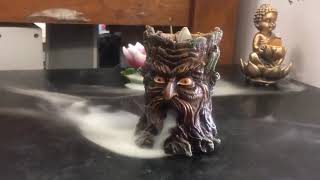 Backflow incense burnertree trunk [upl. by Bashuk924]