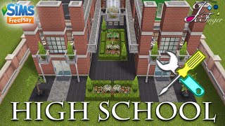 Sims FreePlay 🛠 LIVE BUILD ⚠️ 📚 HIGH SCHOOL  🎓 By Joy [upl. by Asenaj]