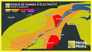 Tempête hivernale  les premières manifestations [upl. by Ylimme]