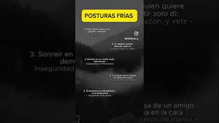 POSTURAS FRÍAS 💯posturas frias frases shorts reels datos datoscuriosos datosinteresantes [upl. by Ad926]