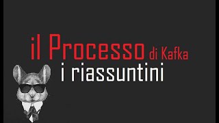 I RIASSUNTINI  IL PROCESSO di Kafka  BookTopics [upl. by Irej]