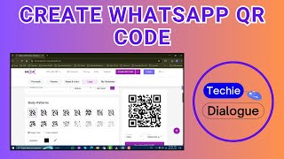 How to Create WhatsApp QR Code [upl. by Arvad]