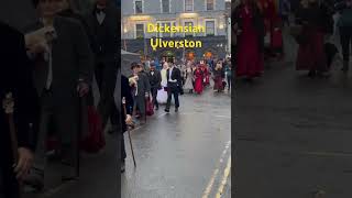 Dickensian people at Ulverston Christmas market [upl. by Mosley]