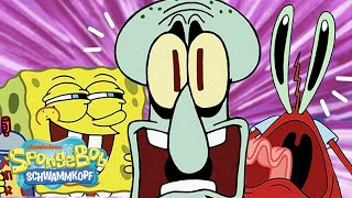 SpongeBobs verrückteste Streiche ALLER ZEITEN 🤪  SpongeBob Schwammkopf [upl. by Anircam]