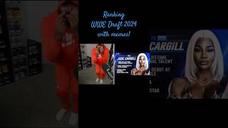 WWE 2024 draft ranked with memes iamtherawls memes ranking wwe wwedraft [upl. by Dina317]