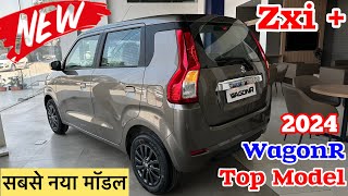 New 2024 Maruti Suzuki Wagonr Zxi Plus Review  wagonr new model 2024  wagonr gadi  wagonr [upl. by Tyree328]