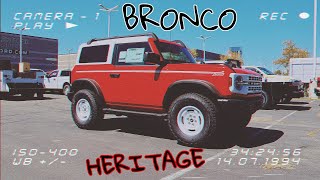 2023 Ford Bronco Heritage 2 Door How Much Is It Gonna Cost And Is It Worth The Premium [upl. by Sulohcin]