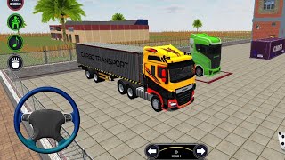 Europe Cargo Truck Simulator Game  Madison Transport Truck  Android Gameplay [upl. by Itsym]