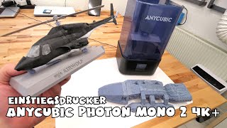 ANYCUBIC Photon Mono 2 Resin 3D Drucker [upl. by Fawnia]