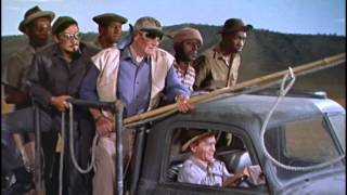 Opening rhino hunt from Howard Hawks quotHatariquot [upl. by Atsirak]