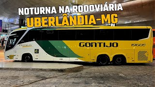 Movimentação noturna na rodoviária de UberlândiaMG [upl. by Horten]