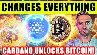 CARDANO Just Changed Everything BITCOIN Holders NEED to Know This [upl. by Devland290]