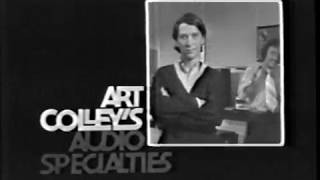 1978 Art Colleys Audio Specialties TV Commercial [upl. by Mariska923]